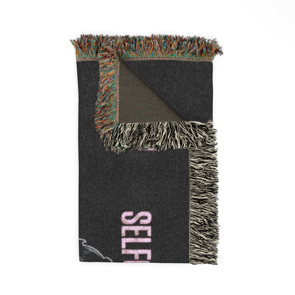 Self-Care Betty Boop Woven Blanket