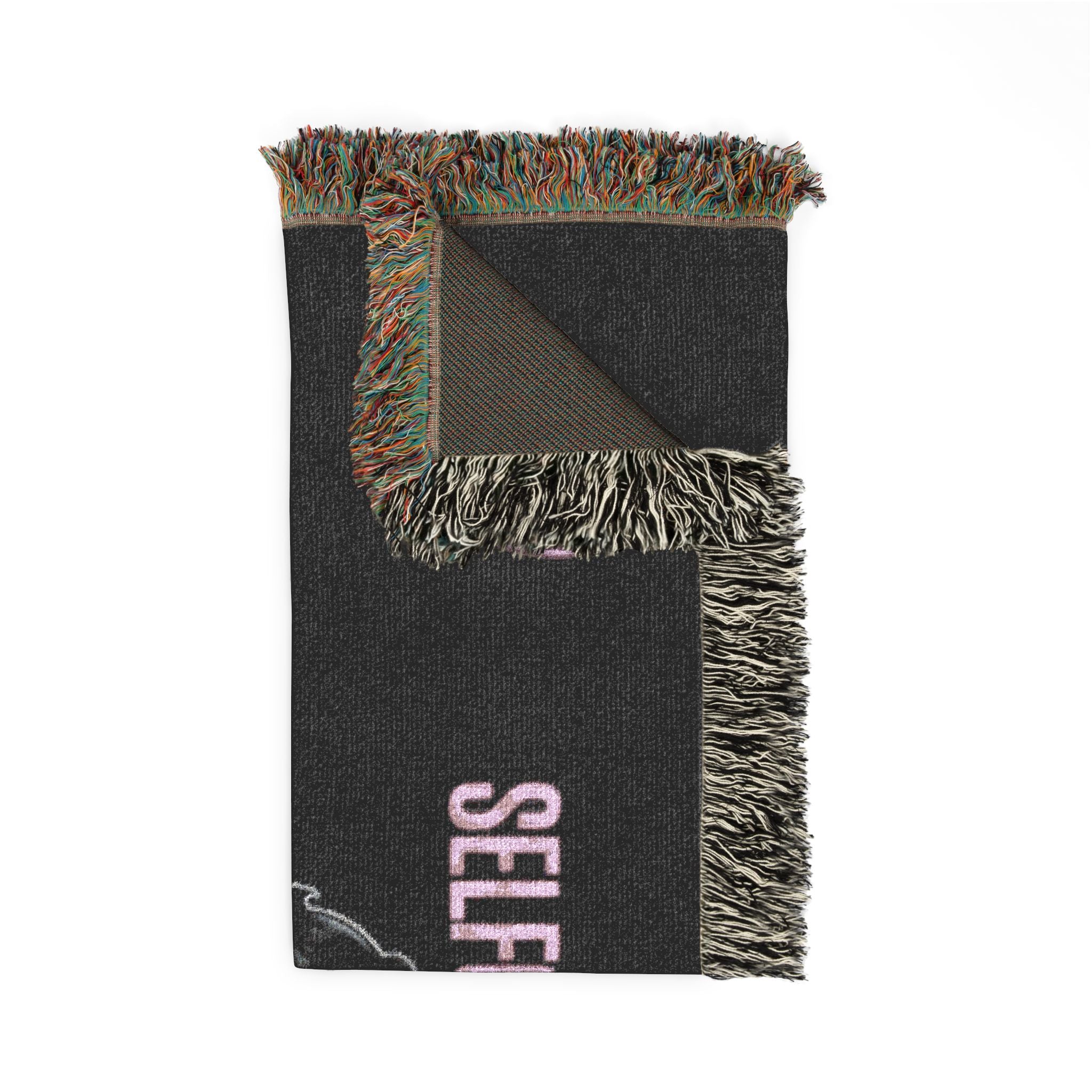 Self-Care Betty Boop Woven Blanket