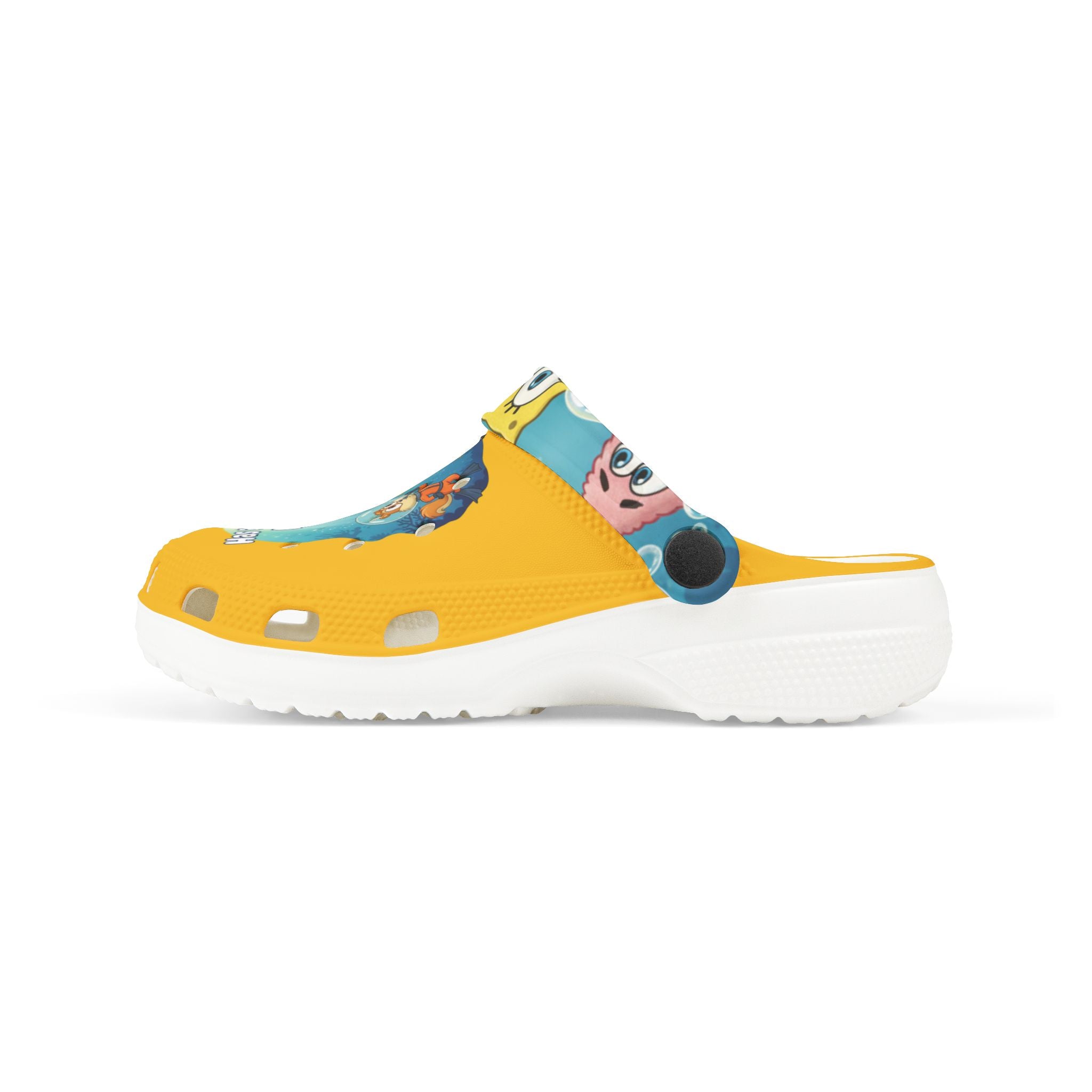SpongeBob Kids EVA Foam Clogs — "Has Anybody Seen Mr. Crabs" Cartoon Pool & Beach Shoes