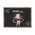 Self-Care Betty Boop Woven Blanket