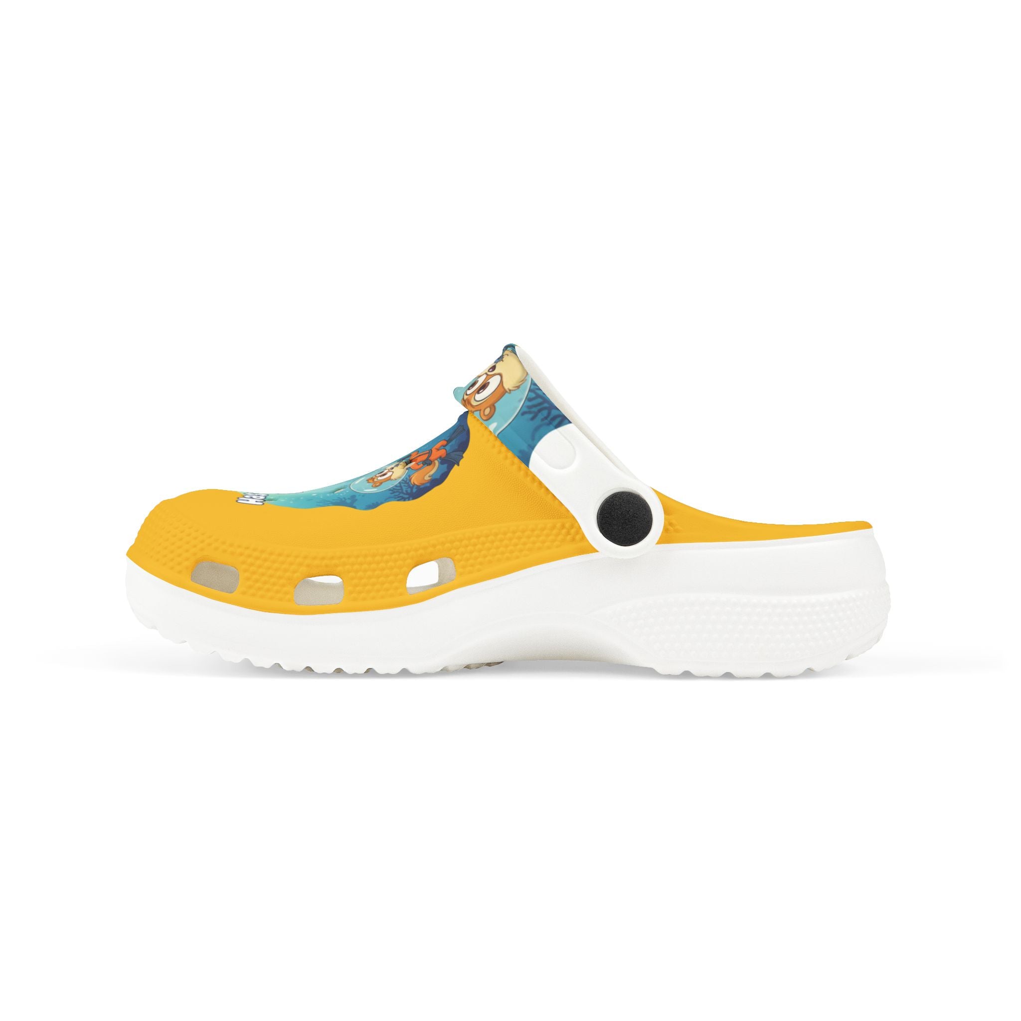 SpongeBob Kids EVA Foam Clogs — "Has Anybody Seen Mr. Crabs" Cartoon Pool & Beach Shoes