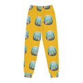 Youth Joggers — Bright Cartoon Sea Creatures All-Over Print Kids Sweatpants