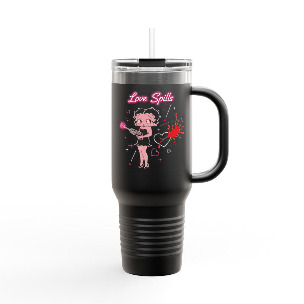 Betty Boop 'Love Spills' 40oz Insulated Travel Mug