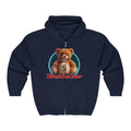 Bear Money Bag Zip Hoodie — "Ultimate Bag Chaser" Graphic Sweatshirt