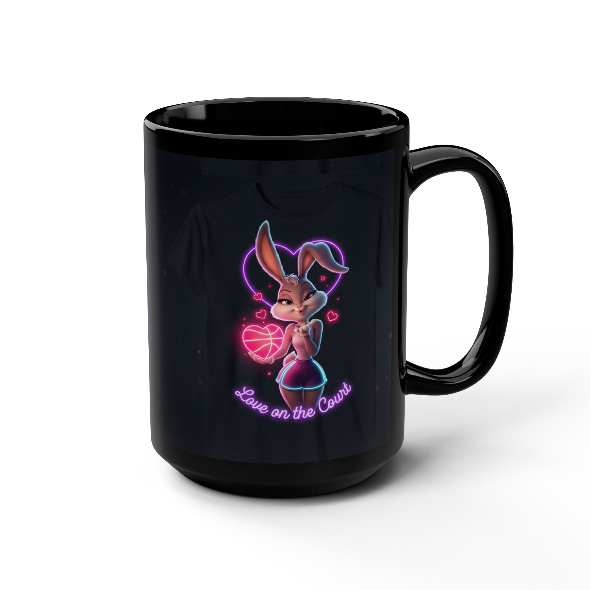 Black Mug, 15oz