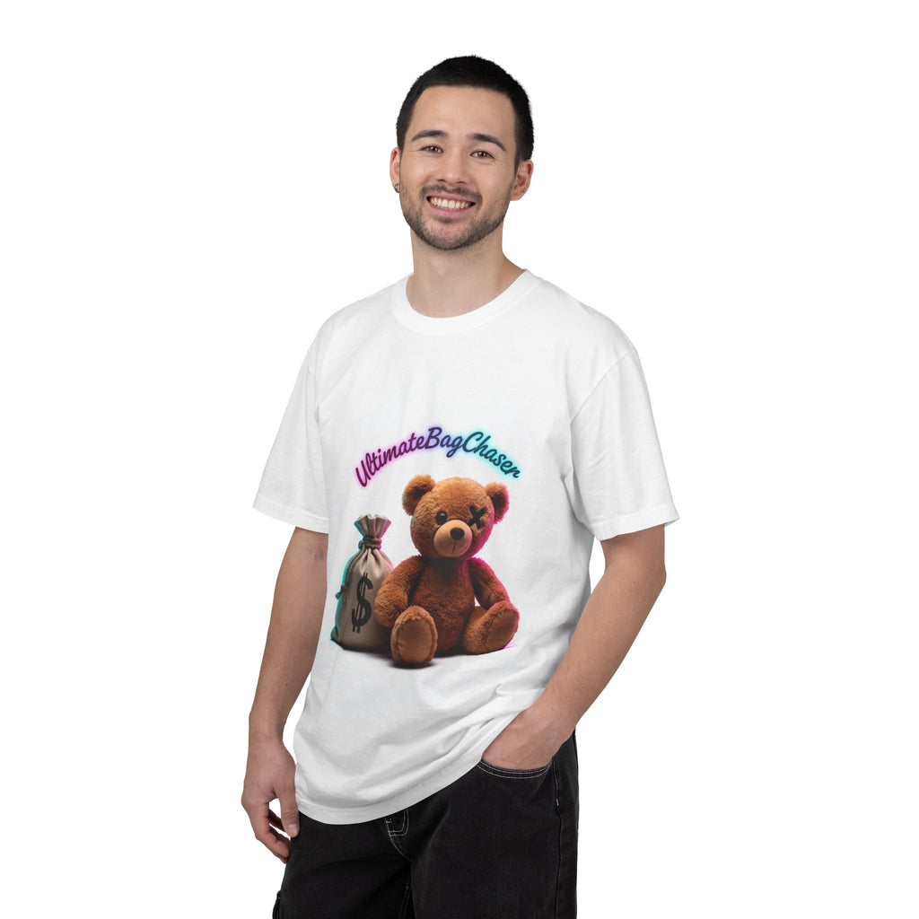 T-Shirt — 'Ultimate Bag Chaser' Teddy Bear Graphic Tee